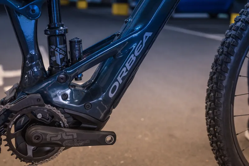 Custom Orbea Wild H10 625WH Battery Large Electric Bike 2023 Basalt Grey/Dark Teal-2