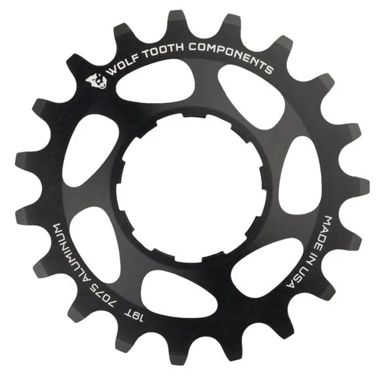 Wolf Tooth Aluminium Single Speed Cog Black-1