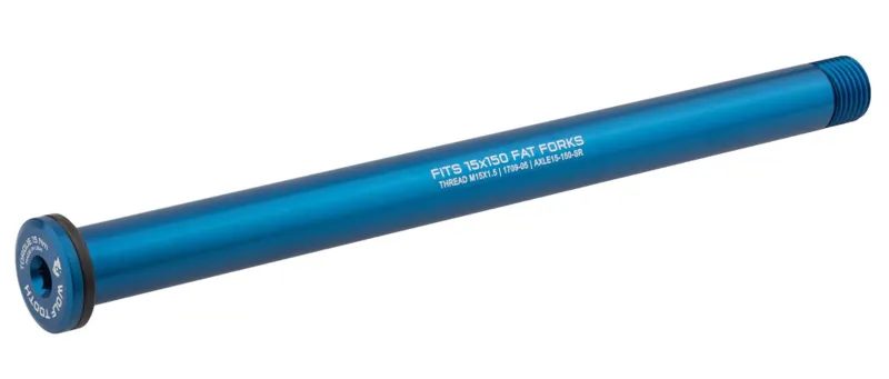 Wolf Tooth Axle for RockShox and Fat Forks Blue-2