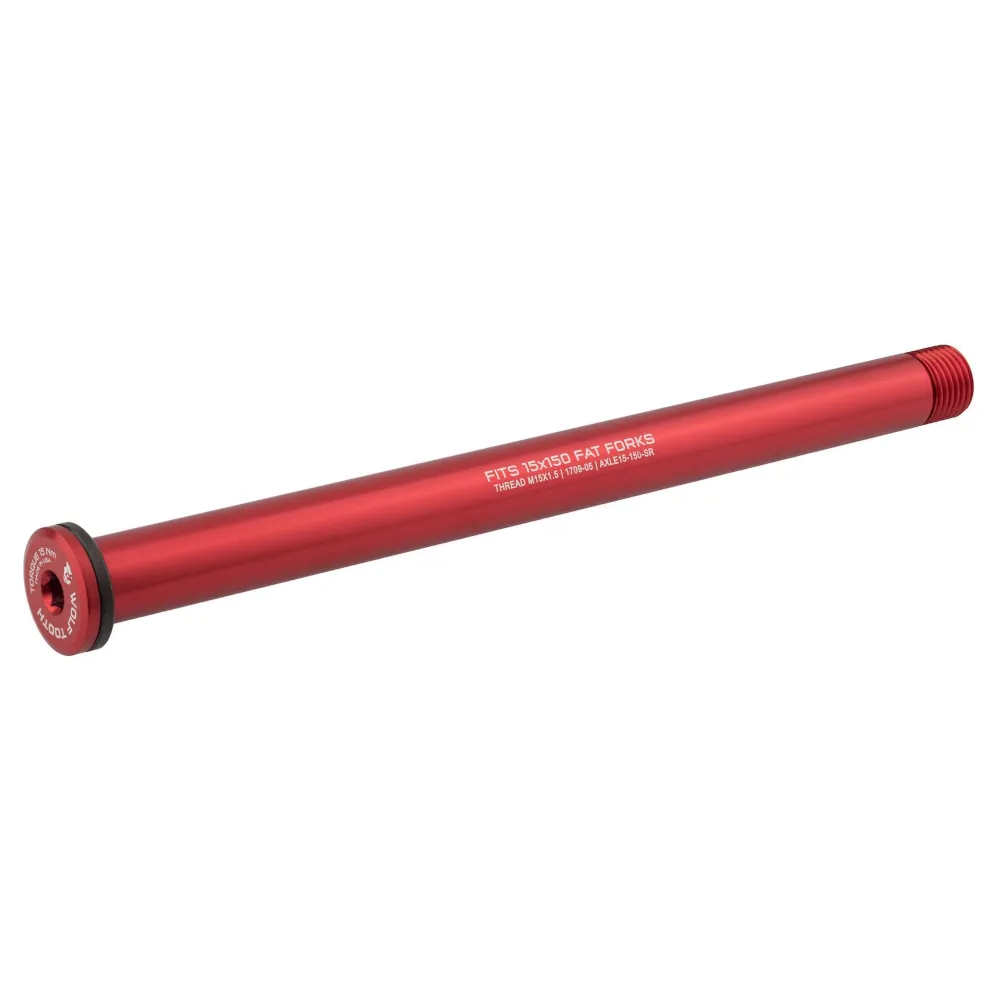Wolf Tooth Wolf Tooth Axle for RockShox and Fat Forks Red