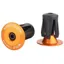Wolf Tooth Alloy Bar End Plugs Orange