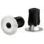Wolf Tooth Alloy Bar End Plugs Silver