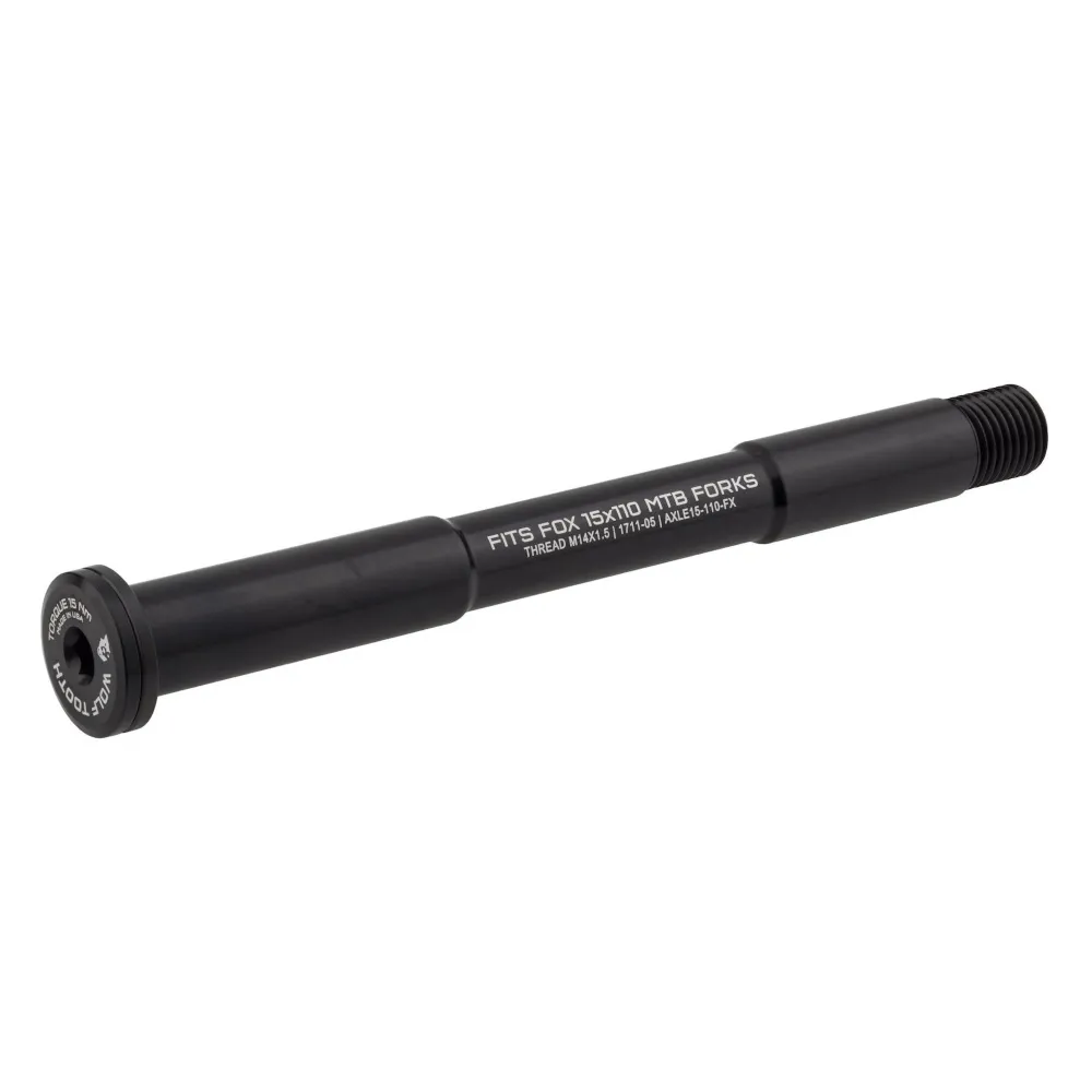Wolf Tooth Wolf Tooth Axle for Fox Mountain Forks 110mm Black