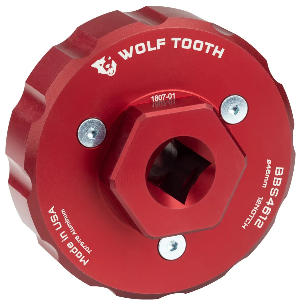 Wolf Tooth Wolf Tooth Bottom Bracket Tool Red