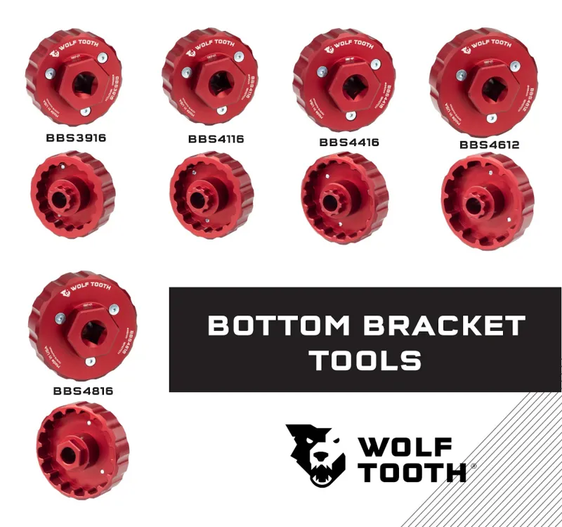 Wolf Tooth Bottom Bracket Tool Red-1