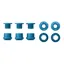 Wolf Tooth Chainring Bolts For 1X Set of 5 Blue