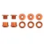 Wolf Tooth Chainring Bolts For 1X Set of 5 Orange