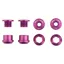 Wolf Tooth Chainring Bolts For 1X Set of 4 Purple