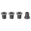 Wolf Tooth Chainring Bolts x4 For M8 Threaded Chainring 10mm Grey