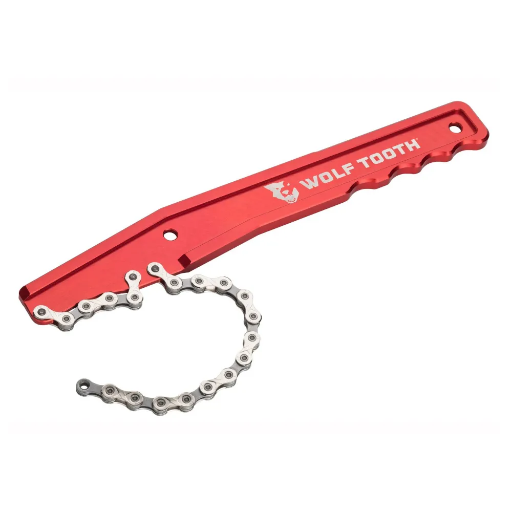 Wolf Tooth Wolf Tooth Pack Ultralight Chain Whip Red/Silver