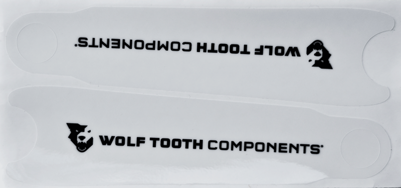 Wolf Tooth Crankskins Crank Arm Protectors Clear-1
