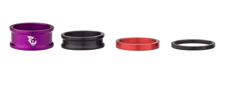 Wolf Tooth Precision Headset Spacers 5 Pack Gold-1