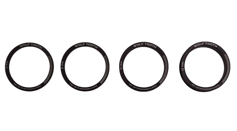 Wolf Tooth Precision Headset Spacers 5 Pack Gold-2