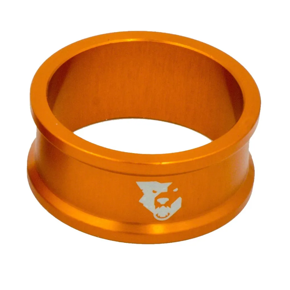 Wolf Tooth Wolf Tooth Precision Headset Spacers 5 Pack Orange