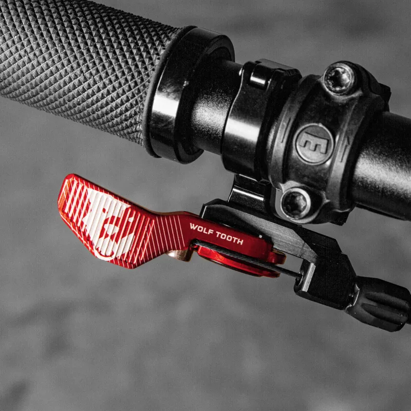 Wolf Tooth Remote Dropper Lever Limited Edition Red-1