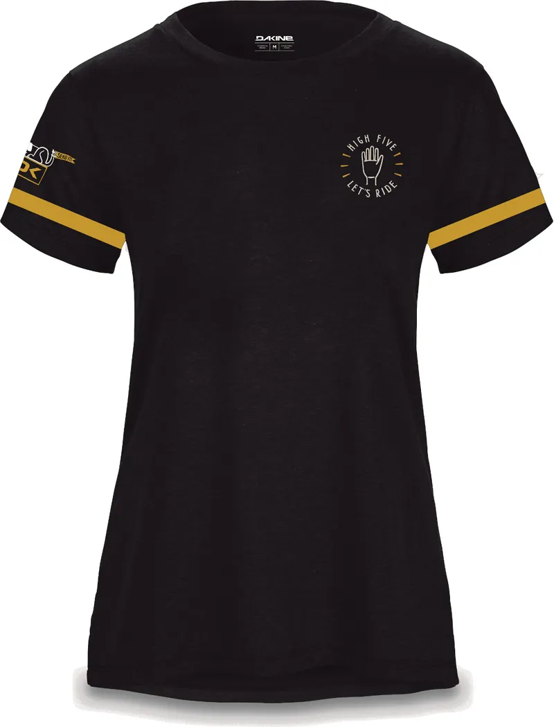 Dakine High Five Womens SS Tech Tee Black