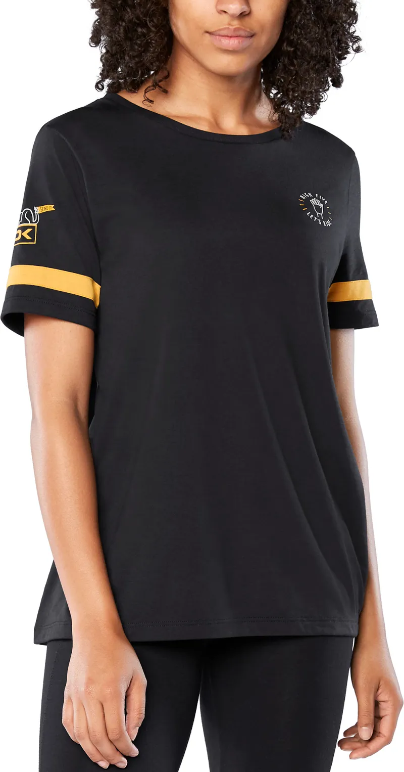Dakine High Five Womens SS Tech Tee Black-2