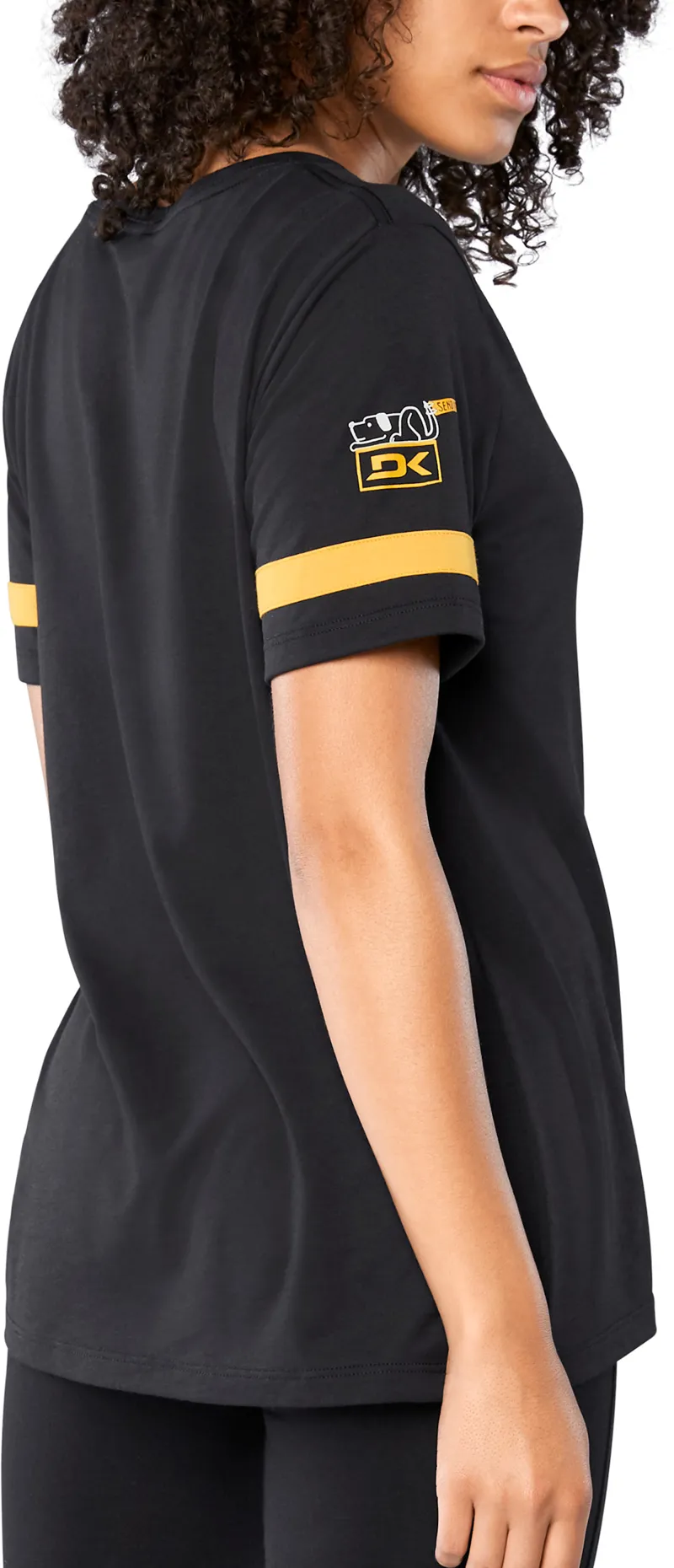 Dakine High Five Womens SS Tech Tee Black-3