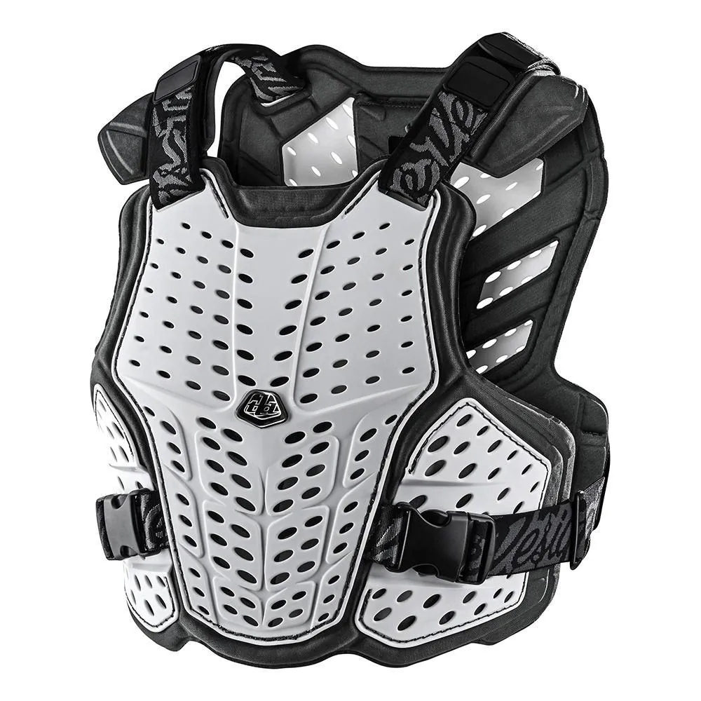 Image of Troy Lee Designs Rockfight Youth Chest Protector One Size White