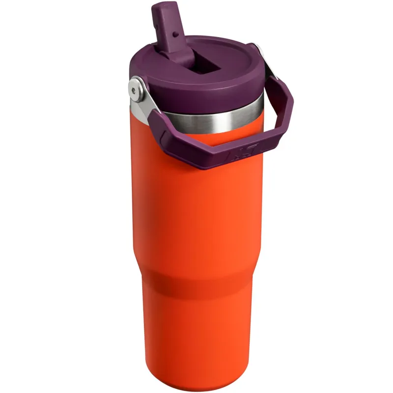 Stanley IceFlow Flip Straw Vacuum Insulated Tumbler 0.89L Tigerlily Plum-1