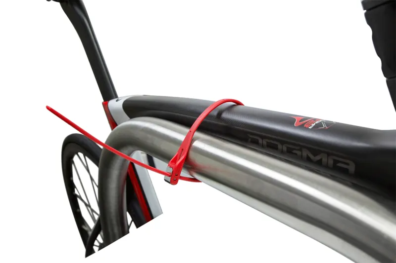 Hiplok Z-Lok Armoured Reuseable Tie Red-1