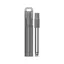 Zoku Reusable Stainless Steel Extendable Pocket Straw Charcoal