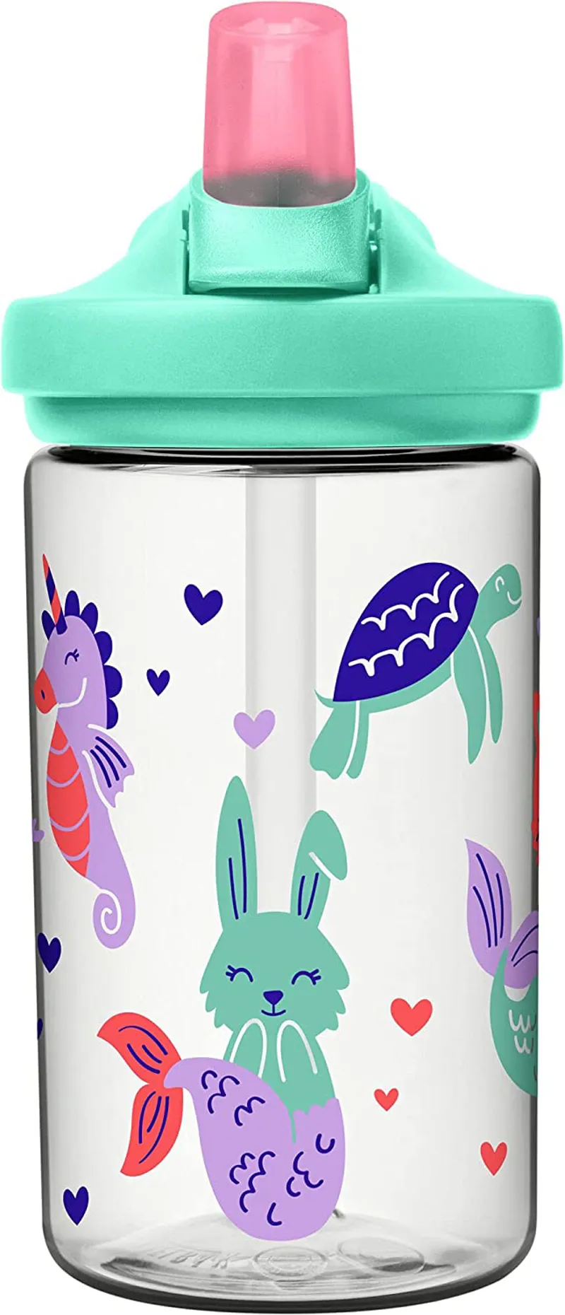 Camelbak Eddy+ Kids Water Bottle 400ml Mythical Mermaids-3